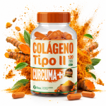 Cúrcuma + Colágeno Tipo 2 120 Cápsulas 500mg Premium