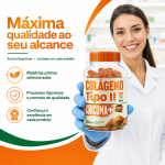 Cúrcuma + Colágeno Tipo 2 120 Cápsulas 500mg Premium - Imagem 2