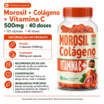 Morosil + Colágeno + Vitamina C 120 Cápsulas 500mg Premium - Imagem 4