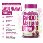 Silimarina Cardo Mariano 120 Cápsulas 500mg Premium - Imagem 4