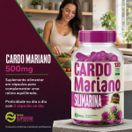 Silimarina Cardo Mariano 120 Cápsulas 500mg Premium - Imagem 3