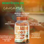 5 Cúrcuma + Colágeno Tipo 2 - 600 Cápsulas 500mg Premium - Imagem 4