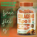 5 Cúrcuma + Colágeno Tipo 2 - 600 Cápsulas 500mg Premium - Imagem 2