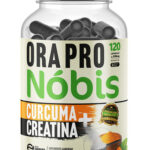 1x Suplemento Ora-pro-nóbis +creatina +curcuma Premium 500mg