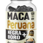 1 Pote Maca Pura Black + Boro 500mg 100% Pura 120cáps Fs