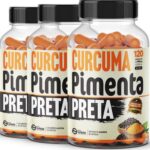 Kit 3x Cúrcuma + Pimenta Black 360 Cápsulas - Super Premium