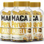3 Maca Peruana Amarela 360 Cápsulas 500mg Premium