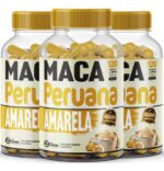 3 Maca Peruana Amarela 360 Cápsulas 500mg Premium