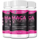 3x Kit Maca Mulher 100% Natural Status Verde - Kit 180 Cáps