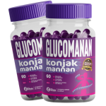 2 Potes Glucomannan Natural Kit 120 Cáps - Forma Suprema