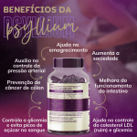 2 Glucomannan + Psyllium 240 Cápsulas 500mg Premium - Imagem 4