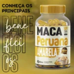 5 Maca Peruana Amarela 600 Cápsulas 500mg Premium - Imagem 2