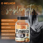 1 Cúrcuma + Pimenta Preta 120 Cápsulas 500mg Premium - Imagem 6