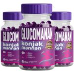 3 Glucomanan 1500mg 180 Capsulas 60 Doses Sabor Sem Sabor