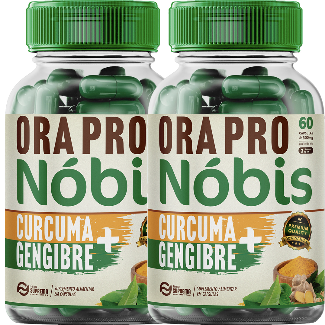 2_Ora_pro-nobis-curcuma_gengibre_kit_5_60 copy 2 Ora-pro-nóbis + Cúrcuma + Gengibre 120 Cápsulas 500mg Premium - Imagem 1