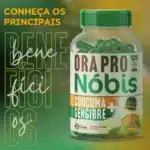 3 Ora-pro-nóbis + Cúrcuma + Gengibre 180 Cápsulas 500mg Premium - Imagem 2