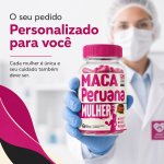 Maca Peruana Mulher 120 Cápsulas 500mg Premium - Imagem 2