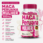 Maca Peruana Mulher 120 Cápsulas 500mg Premium - Imagem 4