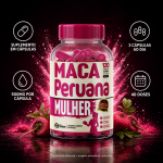 Maca Peruana Mulher 120 Cápsulas 500mg Premium - Imagem 5