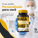 Maca Peruana Amarela 120 Cápsulas 500mg Premium - Imagem 2