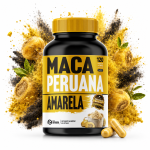 Maca Peruana Amarela 120 Cápsulas 500mg Premium