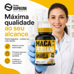 Maca Peruana Amarela 120 Cápsulas 500mg Premium - Imagem 7
