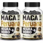 2 Maca Peruana Negra + Boro 240 Cápsulas 500mg Premium