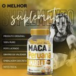 1 Maca Peruana Amarela 120 Cápsulas 500mg Premium - Imagem 5