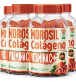 4 Morosil + Colágeno + Vitamina C 480 Cápsulas 500mg Premium