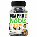 1 Ora-Pro-Nóbis + Cúrcuma + Creatina 60 Cápsulas 500mg Premium