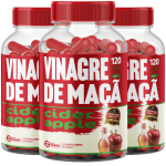 3 Vinagre de Maçã 360 Cápsulas 500mg Premium