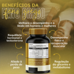4 Feno Grego 480 Cápsulas 500mg Premium - Imagem 3