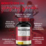 3 Ginseng Panax Coreano 360 Cápsulas 500mg Premium - Imagem 3