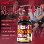3 Ginseng Panax Coreano 360 Cápsulas 500mg Premium - Imagem 5