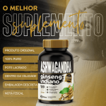 1 Ashwagandha Ginseng Indiano 120 Cápsulas 500mg Premium - Imagem 5