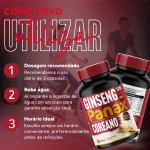 3 Ginseng Panax Coreano 360 Cápsulas 500mg Premium - Imagem 4