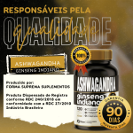 1 Ashwagandha Ginseng Indiano 120 Cápsulas 500mg Premium - Imagem 6