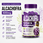Alcachofra 120 Cápsulas 500mg Premium - Imagem 4
