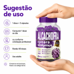 Alcachofra 120 Cápsulas 500mg Premium - Imagem 8