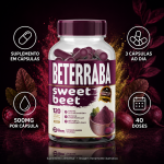 Beterraba 120 Cápsulas 500mg Premium - Imagem 5