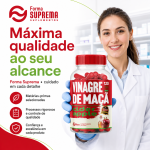 Vinagre de Maçã 120 Cápsulas 500mg Premium - Imagem 7
