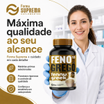 Feno Grego 120 Cápsulas 500mg Premium - Imagem 7