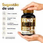 Feno Grego 120 Cápsulas 500mg Premium - Imagem 8