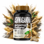 Ashwagandha Ginseng Indiano 120 Cápsulas 500mg Premium