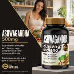 Ashwagandha Ginseng Indiano 120 Cápsulas 500mg Premium - Imagem 3