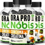 3 Ora-Pro-Nóbis + Cúrcuma+ Creatina 360 Cápsulas 500mg Premium