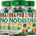 4 Ora-pro-nóbis + Cúrcuma + Gengibre 240 Cápsulas 500mg Premium