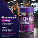 Glucomannan 30 Cápsulas 500mg Premium - Imagem 3